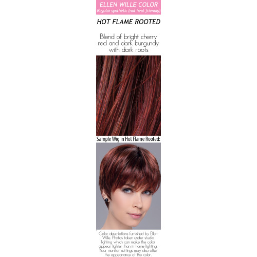 
Color Choices: Hot Flame Rooted